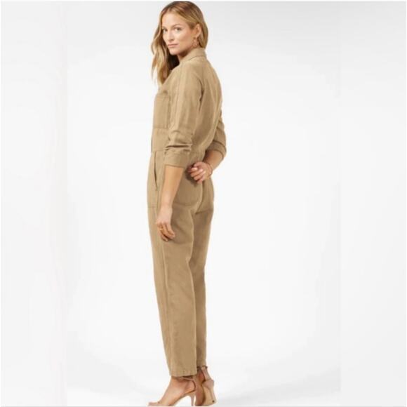 Outerknown Station Utility Jumpsuit in Sand NWT - Picture 5 of 11